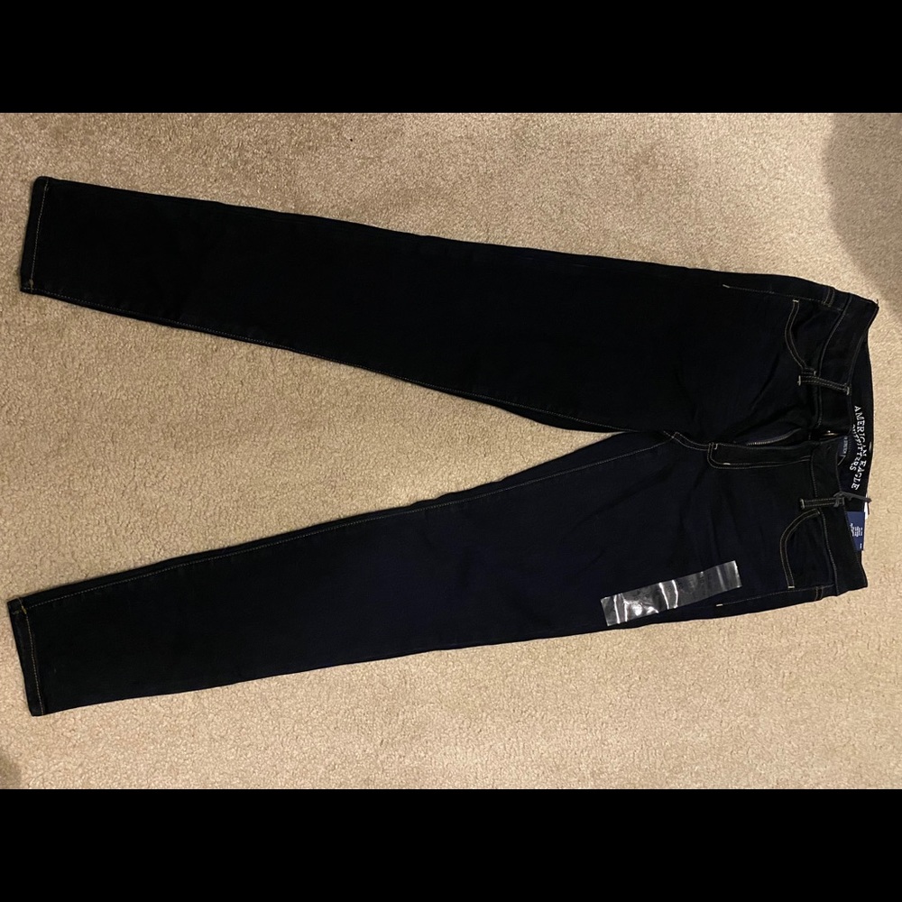 Dark blue jeggings